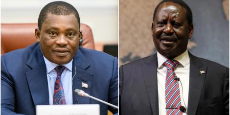 Raila Odinga Might be Lying To Kikuyus as Justine Muturi Asks Him To Come Out Clean