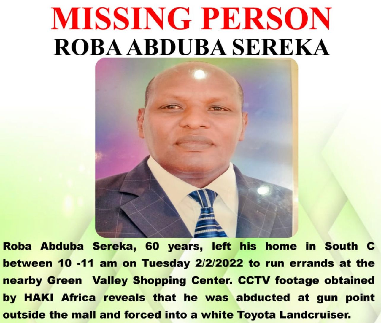 Muslim leaders want govt to trace missing Marsabit businessman who was abducted » Capital News