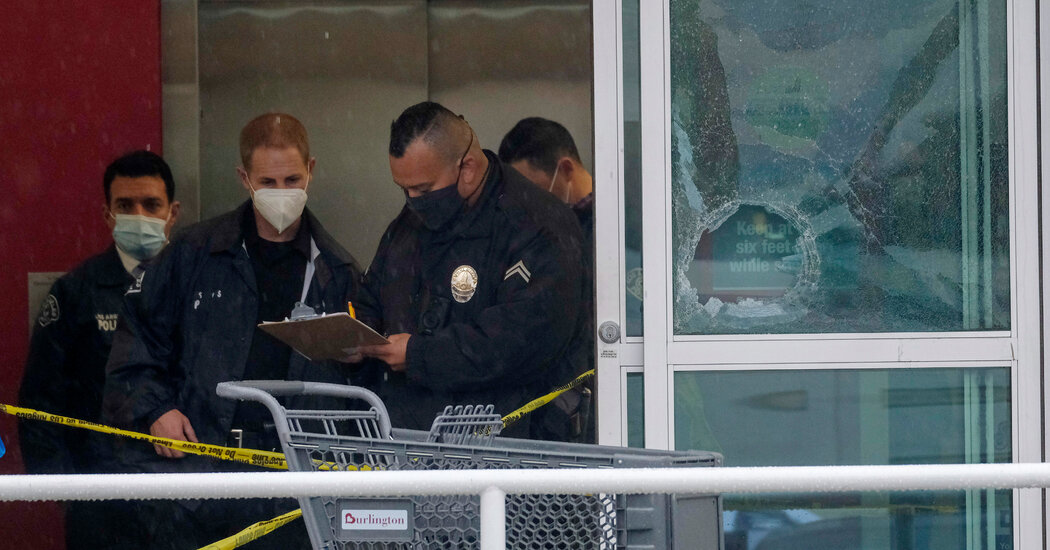 Officers Fire at Suspect in Store and a Bullet Kills a Girl in a Dressing Room