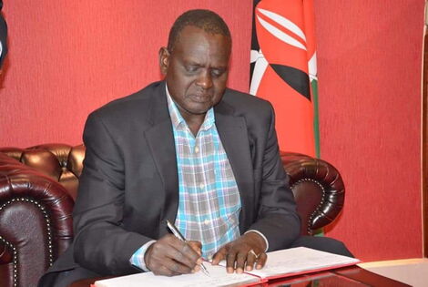 West Pokot Senator Samuel Poghisio 