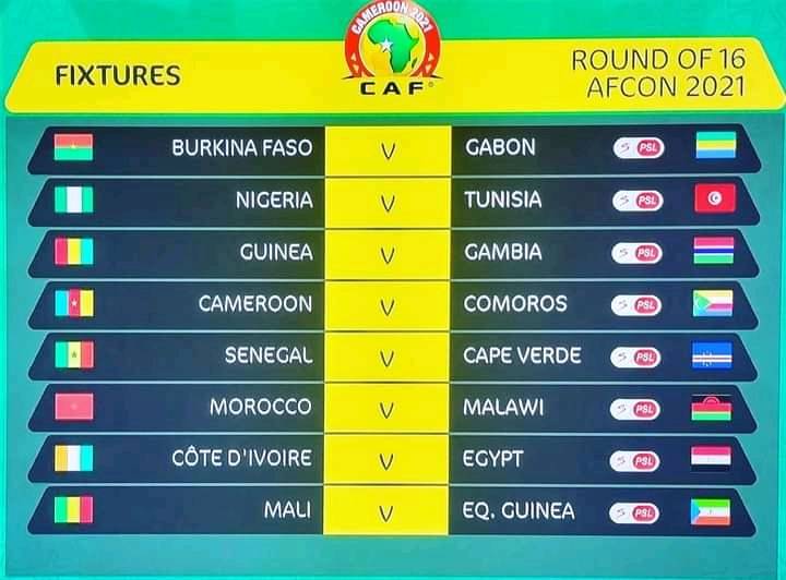 AFCON set for knockout stage : The standard Sports