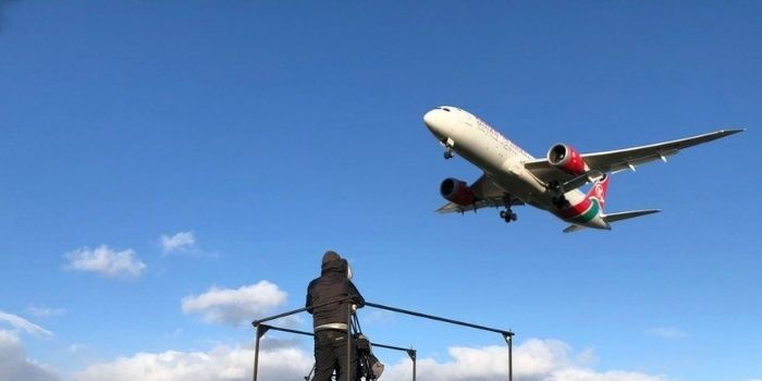 Kenya Airways Pilot Magnificently Lands Plane Against Storm Eunice in UK [VIDEO]