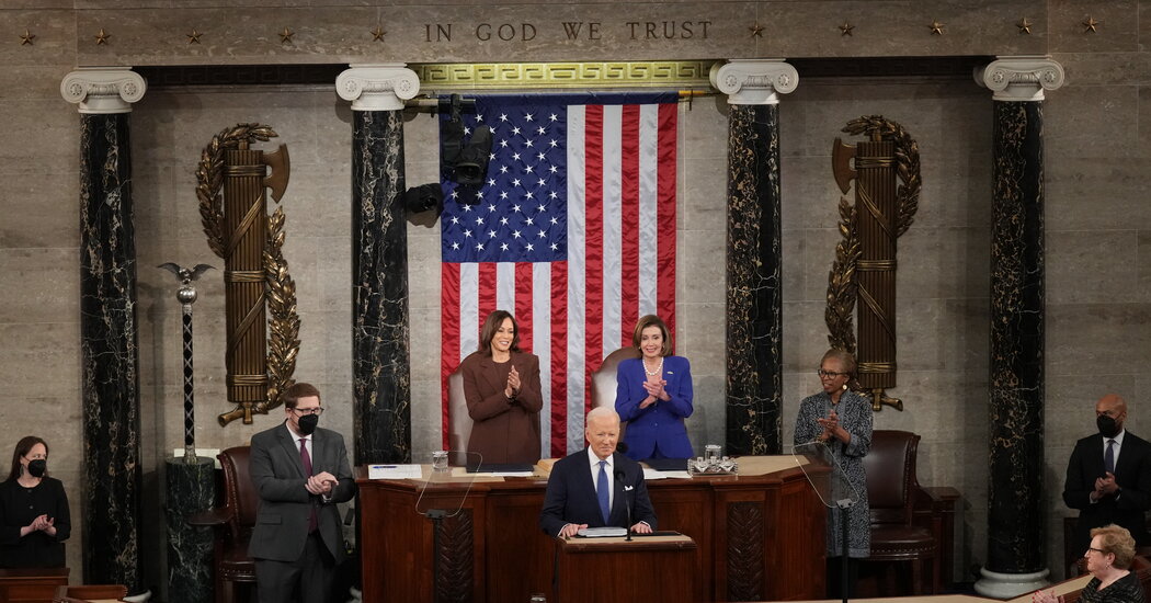 Biden Focuses on Global Unity Against Russia's Invasion in State of the Union