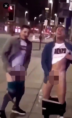 The incident occurred during a drunken night out in Northern Ireland