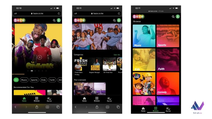 Safaricom Baze wants to be TikTok, YouTube and Netflix all in one?