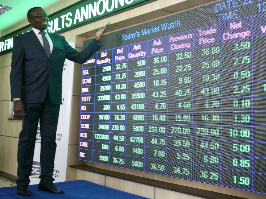 NSE loses Sh. 294 billion in 30 days as foreign investors flee