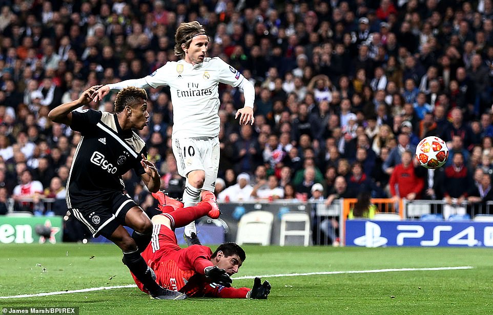 Champions Madrid dumped out of Champions league as Ajax score four!
