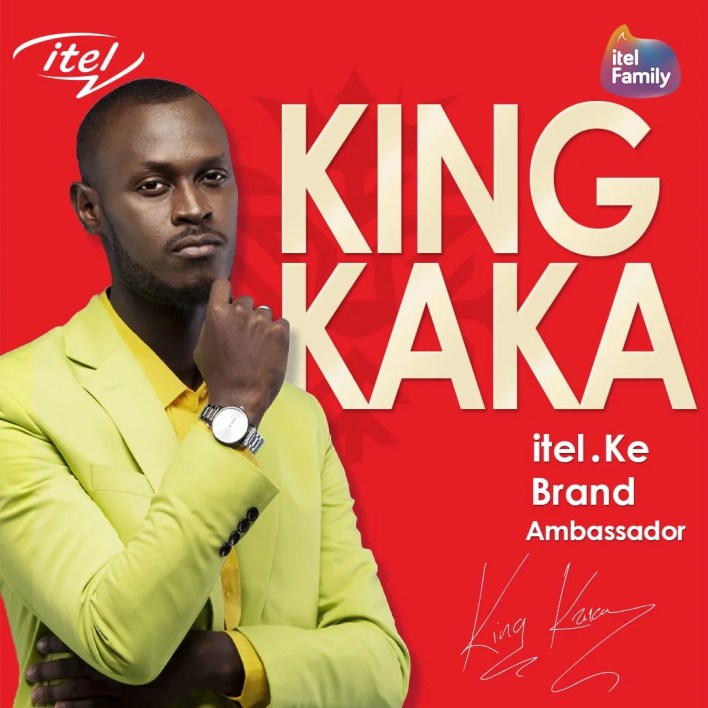 King Kaka unveiled as itel Kenya's Brand Ambassador