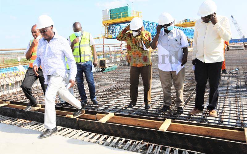 CS commissions construction of Sh2.2b Mto Mwagodi-Bura Road