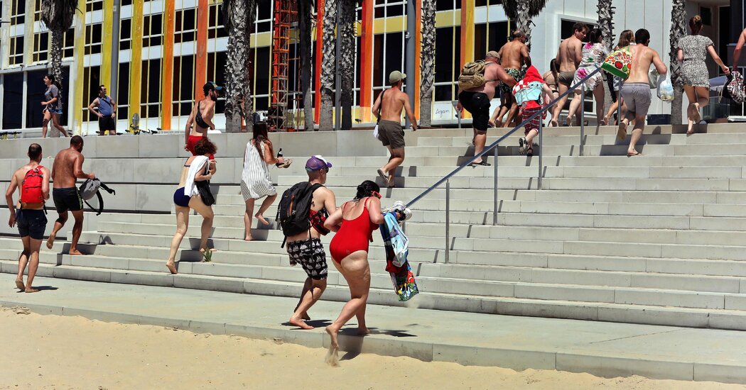 Tel Aviv, Israel’s Bustling Financial Hub, Shaken as Rockets Rain Down