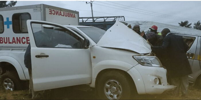 Govt Ambulance Rams Into Matatu in Tragic Accident