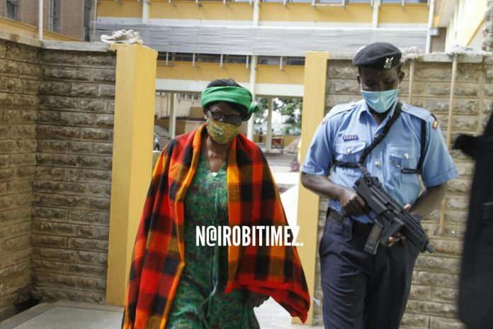 WAKHUNGU PLEADS TO BE RELEASED ON BOND CITING ILL HEALTH.