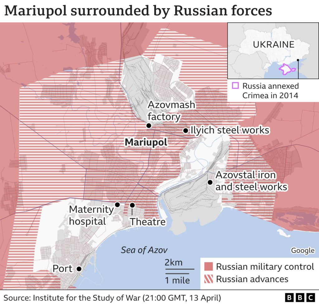 Mariupol defenders will fight to the end says PM