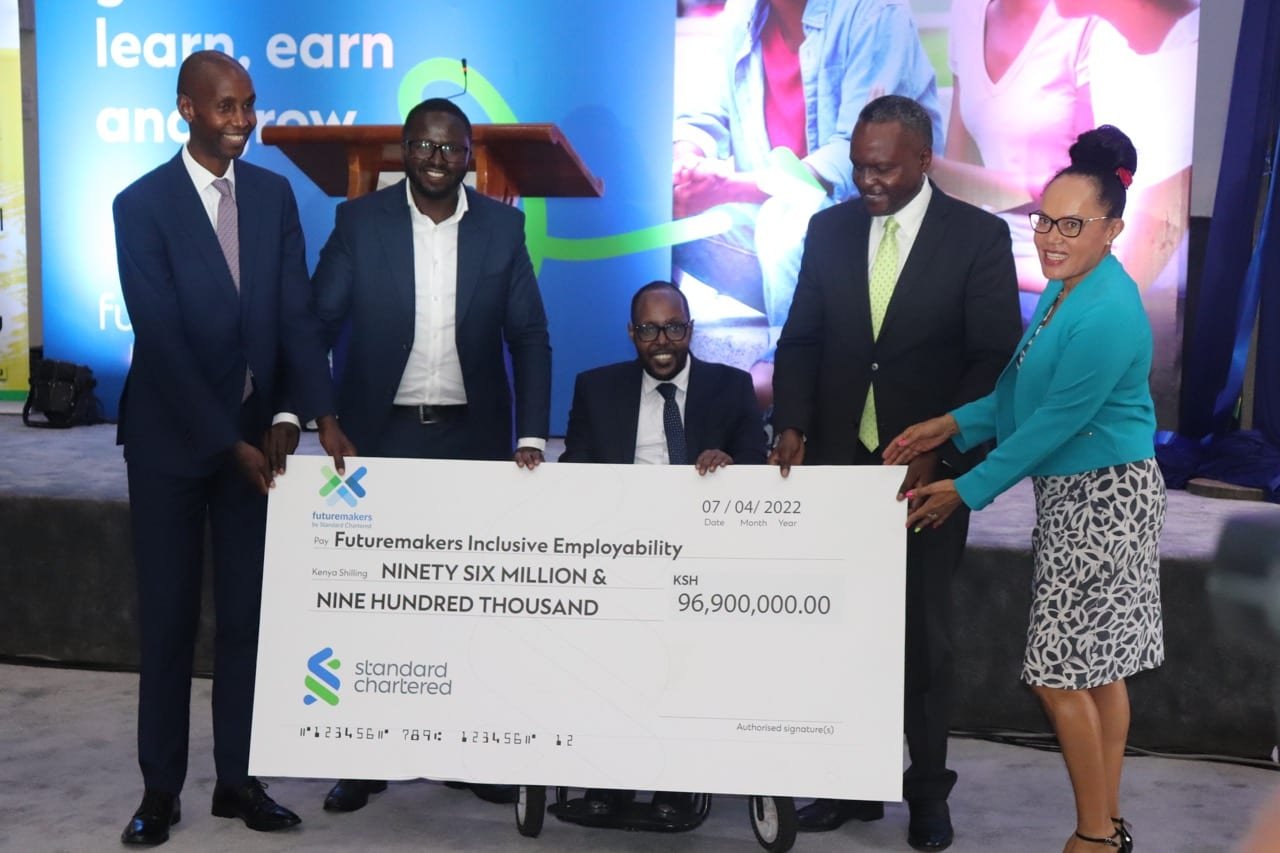 Standard Chartered Bank invests KES 96.9 Million to up-scale employability skills program for the youth