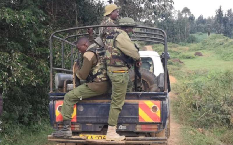Policeman killed, another injured after bandits raid Laikipia camp
