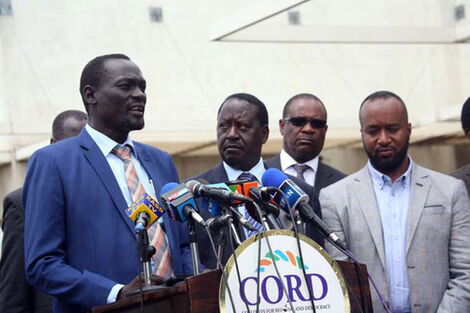 An Image Of Raila Odinga With Turkana Governor Josephat Nanok