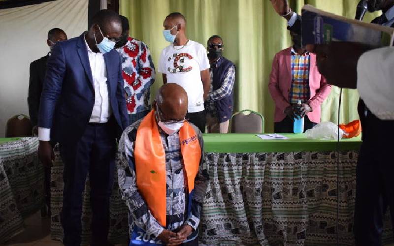 I have the formula to win the presidency next year, says Wanjigi in Raila turf