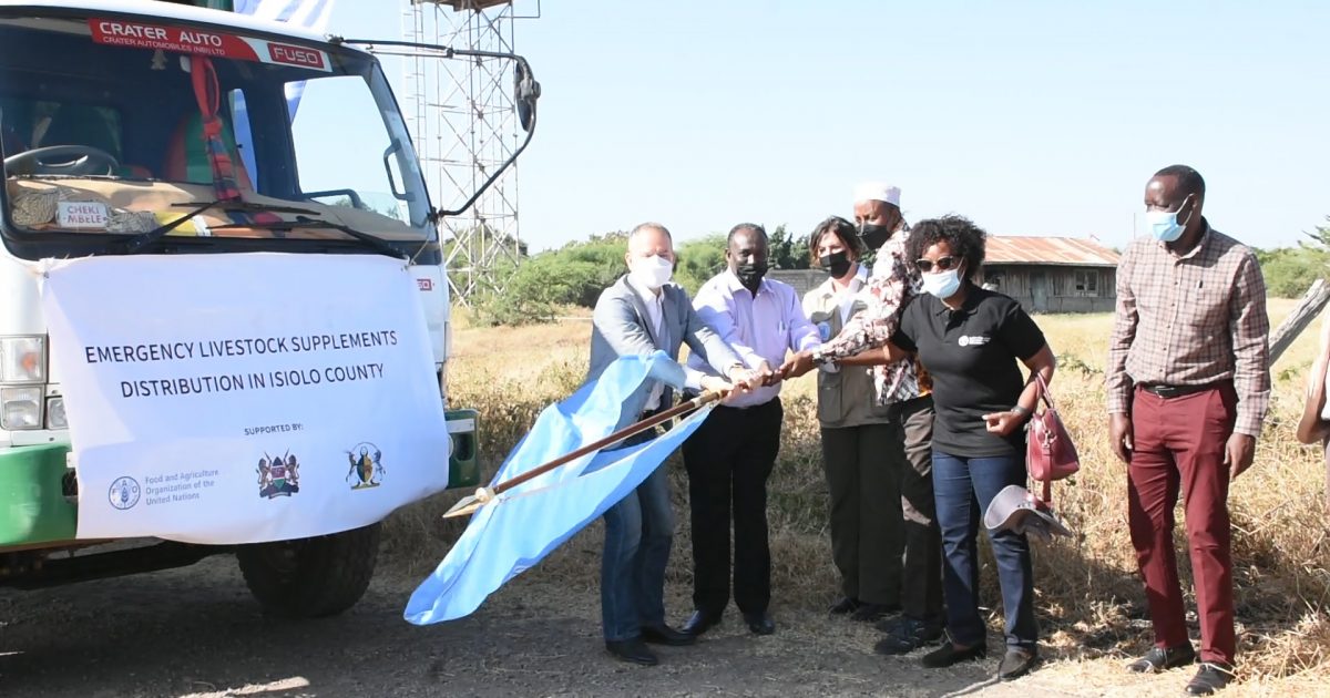 FAO donates livestock feed supplements to Isiolo farmers – Kenya News Agency