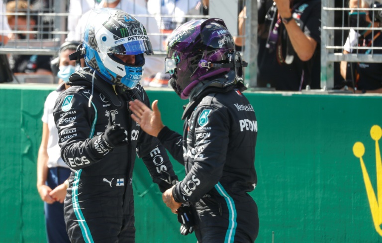 Bottas upstages Hamilton to take opening pole of season