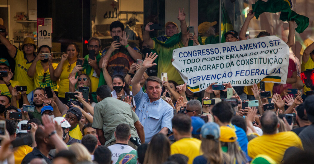 Trump Allies Help Bolsonaro Sow Doubt in Brazil's Elections