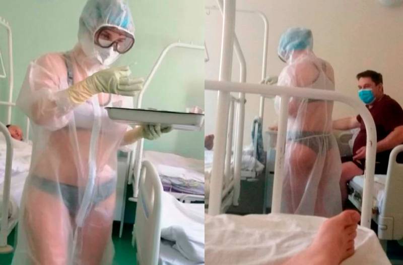 Coronavirus nurse who wore see-through gown on men's ward will not lose her job: The Standard