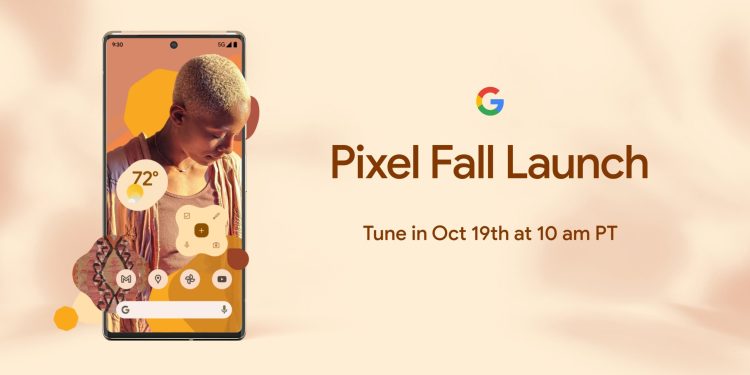 the Google Pixel 6 will be released on October 19. – TechMoran