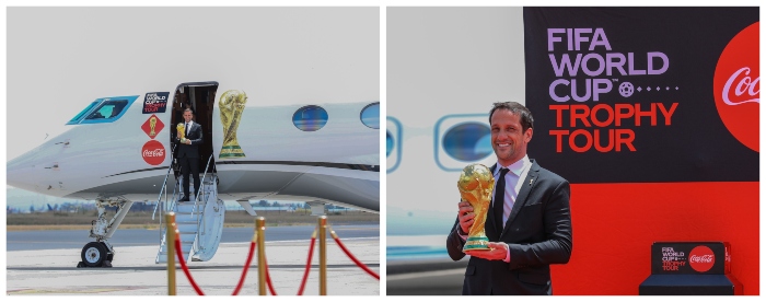 FIFA WORLD CUP™ trophy touches down in magical Kenya for a two day tour
