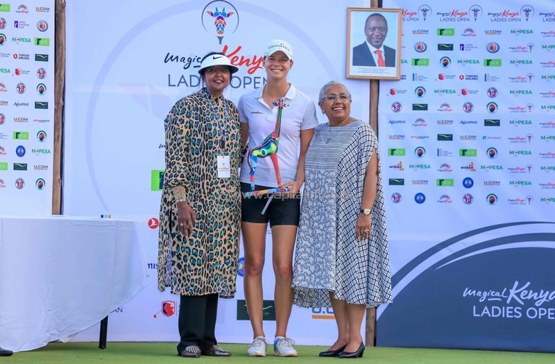 German Hensleit in Vipingo eying Magical Kenya Ladies Open title defence