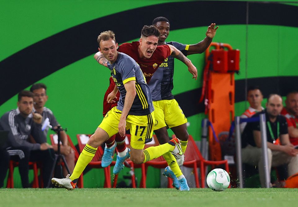 Zaniolo goal earns Roma first Europa Conference League title : The standard Sports
