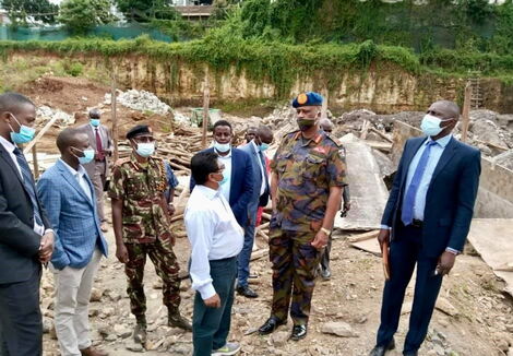 Workers Flee as NMS Boss Storms Site in Military Gear