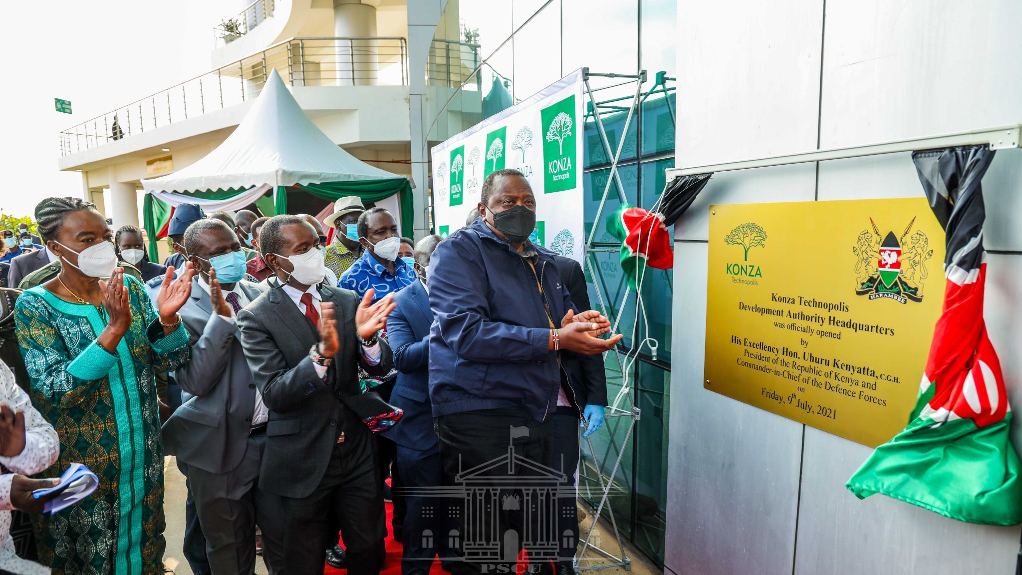 President Kenyatta reiterates Gov't commitment to the completion of Konza technopolis