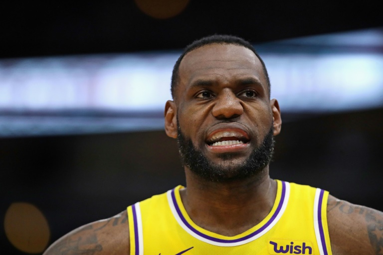 Lakers' James eliminated from NBA postseason picture
