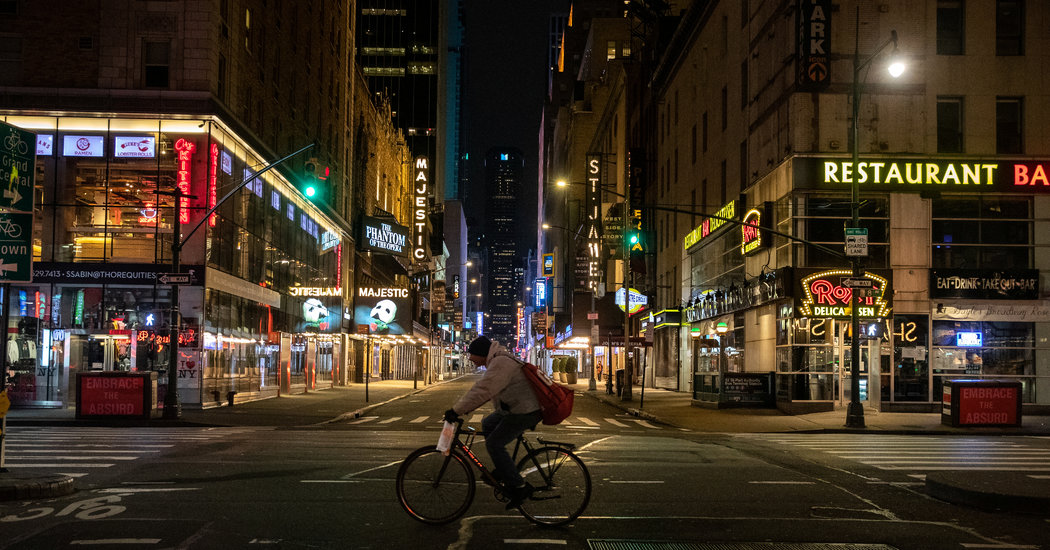 Broadway, Shuttered by Pandemic, Reaches Short-Term Pay Deal