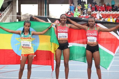 Kenyan youngsters Muthoni and Jemutai bags Gold and Silver respectively in women's 3000m : The standard Sports