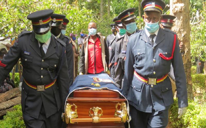 No gun salute for officer who died on duty: The Standard