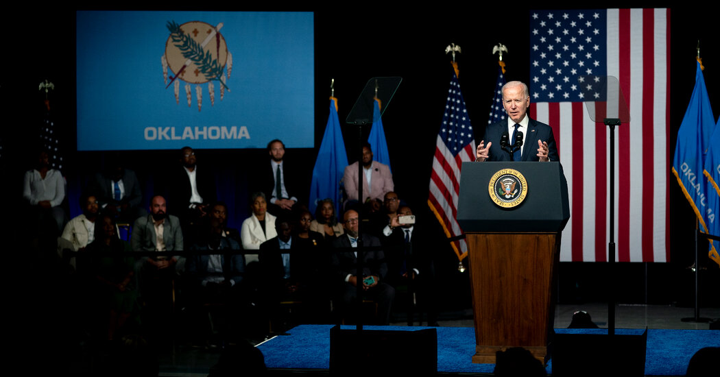 Live Updates: Biden Will Meet With Republicans’ Top Infrastructure Negotiator