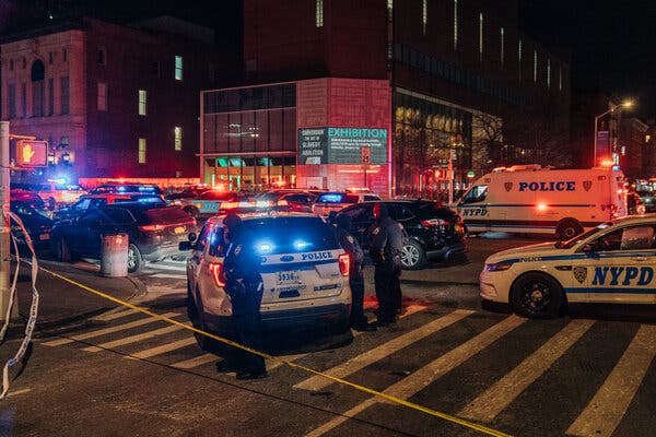 The Police Department did not immediately provide information about what had precipitated the shooting of the officers, who were taken to Harlem Hospital.