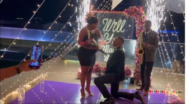 Blessing Lungaho and Jackie Matubia engagement photos