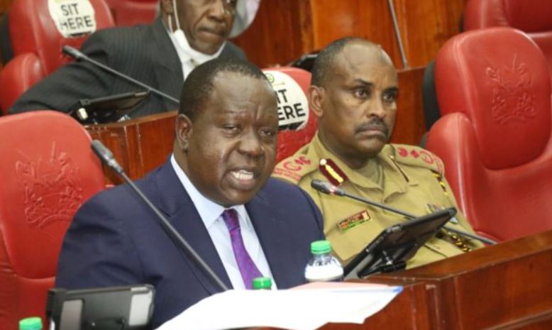 Matiang’i Denies Disclosing What DP Ruto Owns