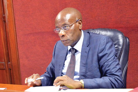 High Court Judge John Mativo in court during a past case hearing.