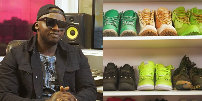 Khaligraph Kronicles: Rapper Flaunts 400-Pair Shoe Collection in New Series [VIDEO]