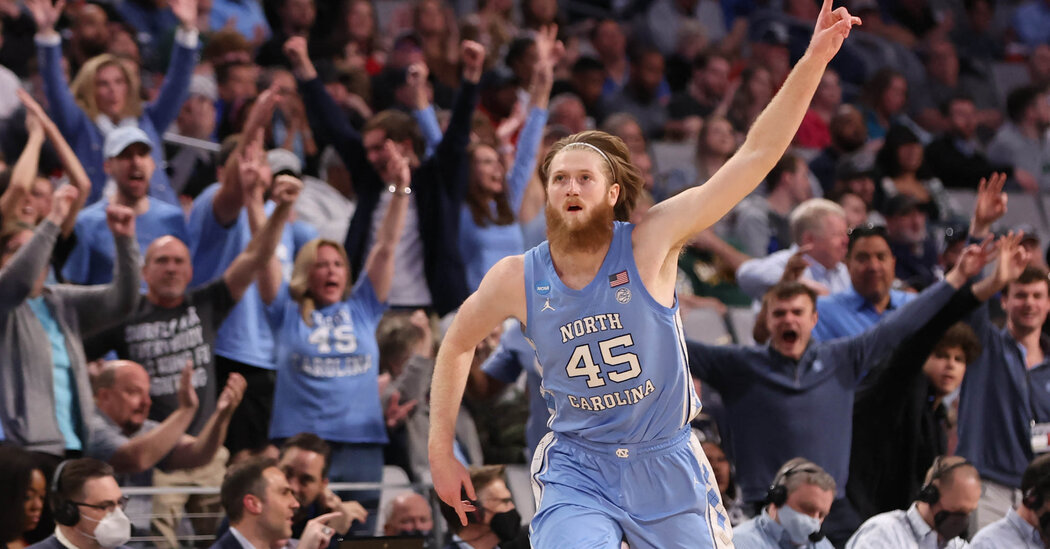 Men’s N.C.A.A. Tournament: North Carolina Ousts Top-Seeded Baylor in Overtime