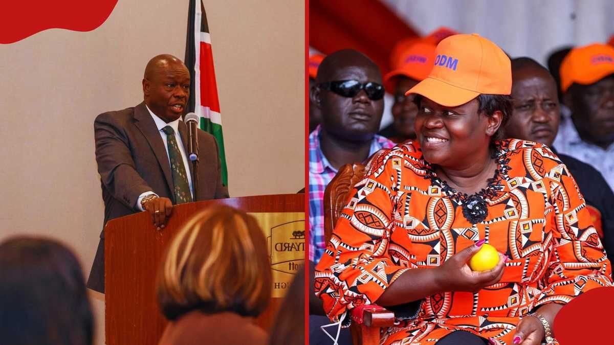 ODM Chair Gladys Wanga Rules Out Alliance With Rigathi Gachagua Over Ethnic Politics