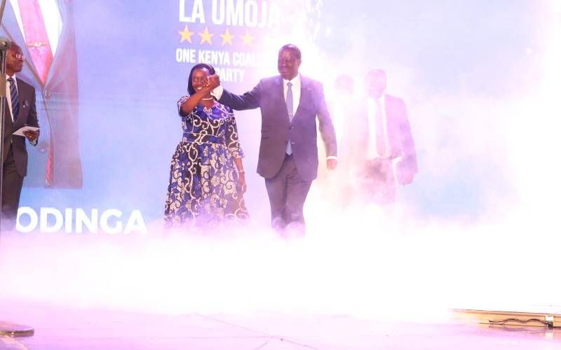 Azimio Opens an office at a site whose owner ejected Raila in 2007.