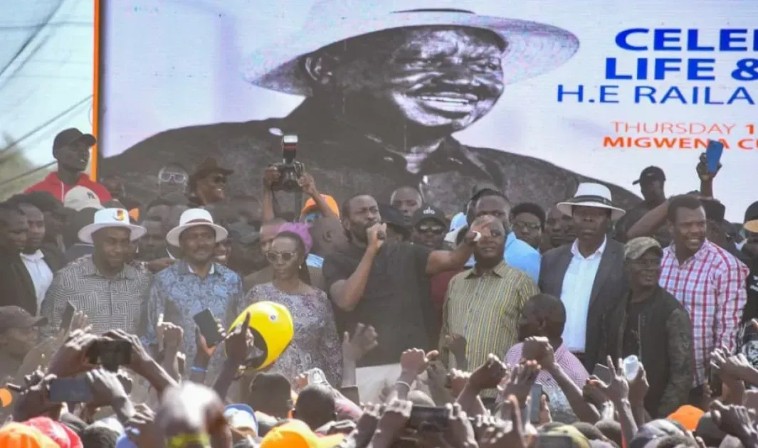 Political Rivalry Erupts at Raila Odinga Memorial in Bondo