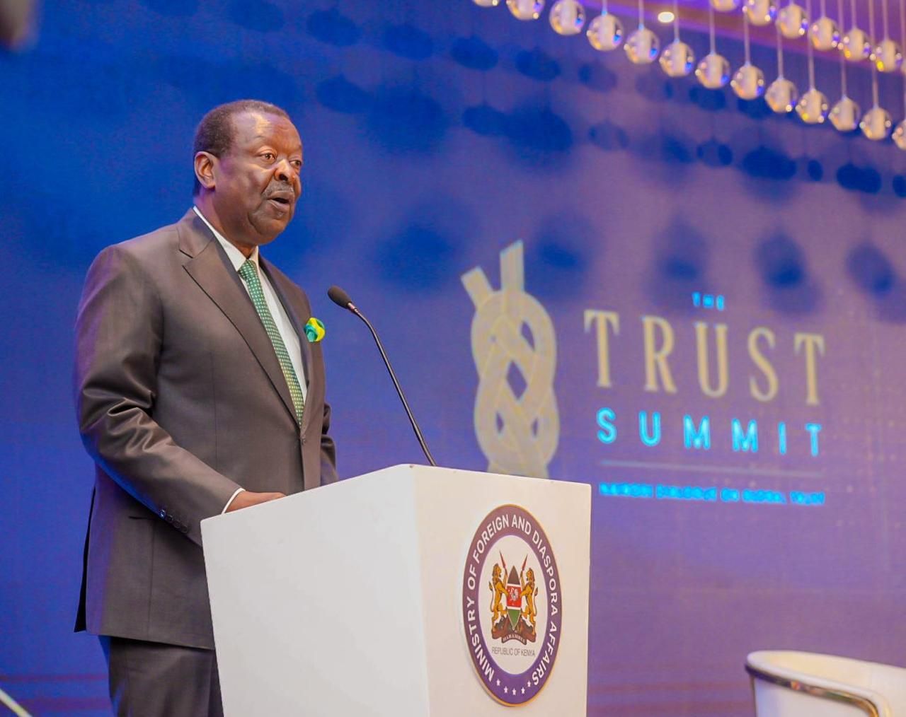 Prime Cabinet Secretary Mudavadi Calls for Global Institutional Reform