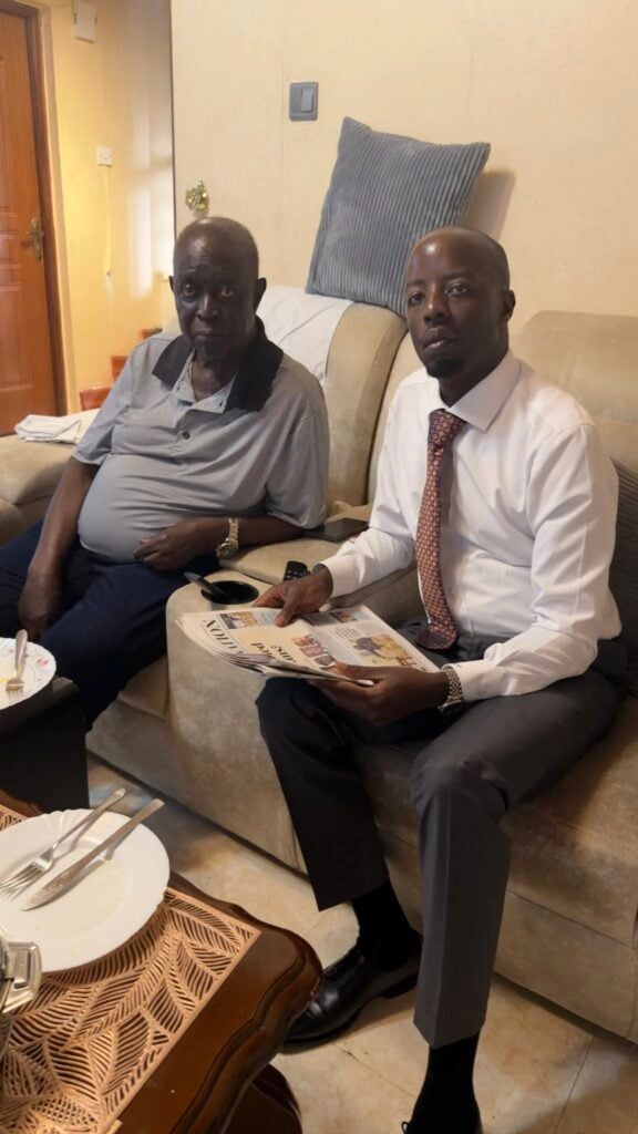 Raila Odinga Junior Visits Recovering ODM Leader Oburu Odinga