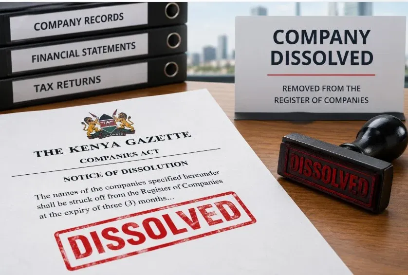 Registrar of Companies Announces Dissolution of 63 Firms and Intended Strike-Off of 62 Others