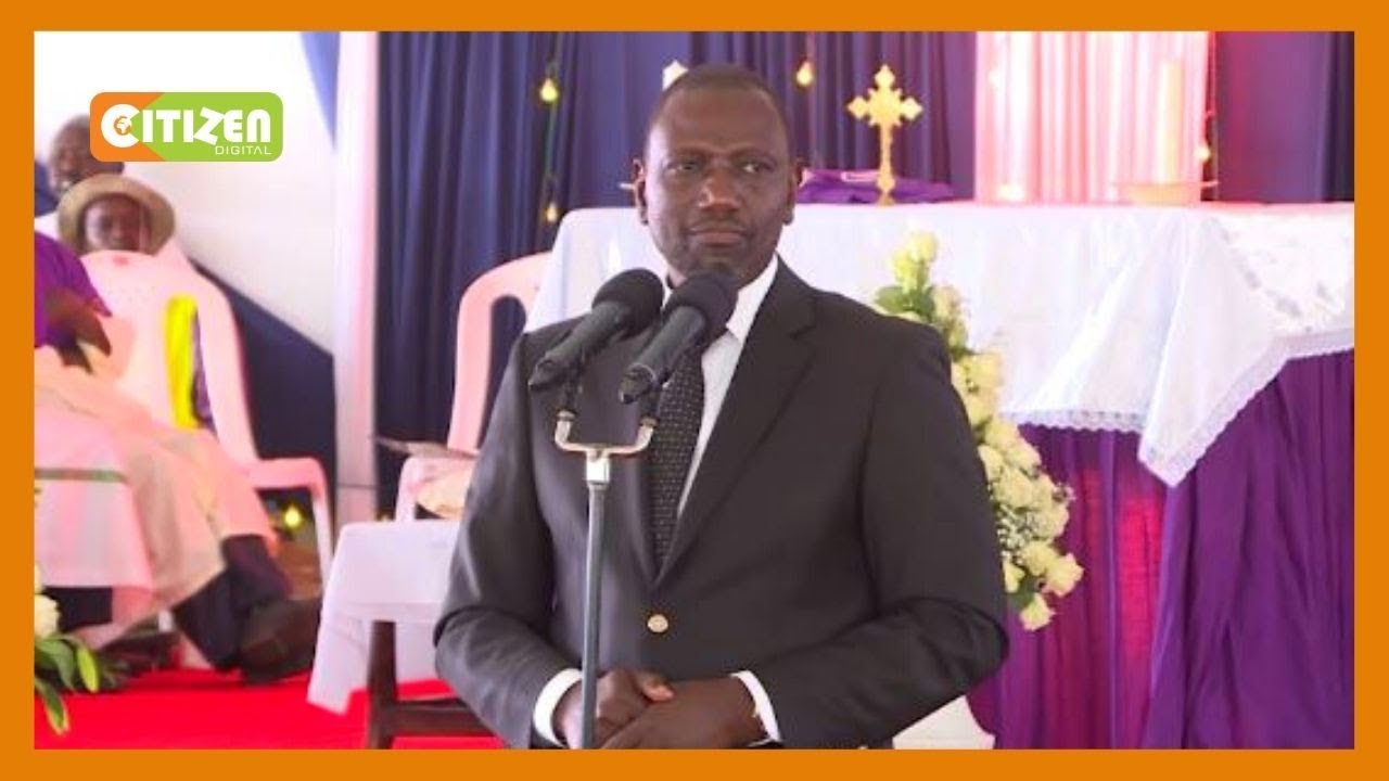 DP Ruto recalls last interaction with slain police Sergeant Kipyegon Kenei
