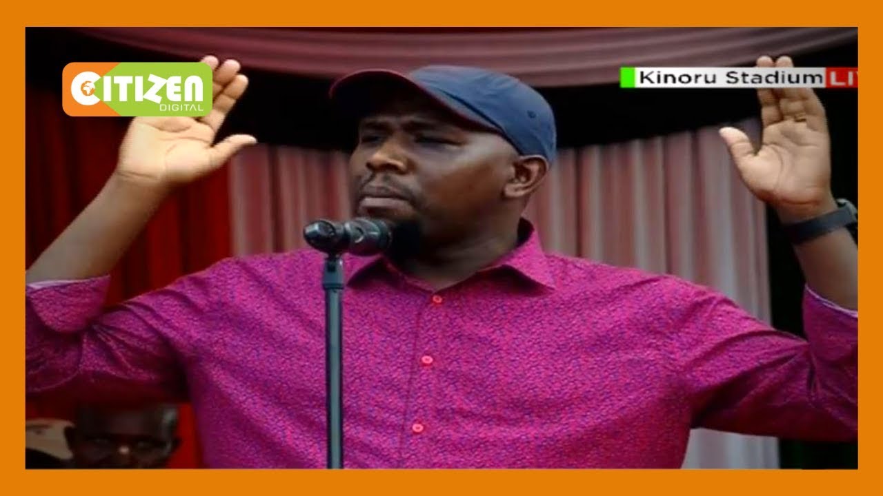Kipchumba Murkomen: We need to accept that President Uhuru kenyatta did not rig the elections